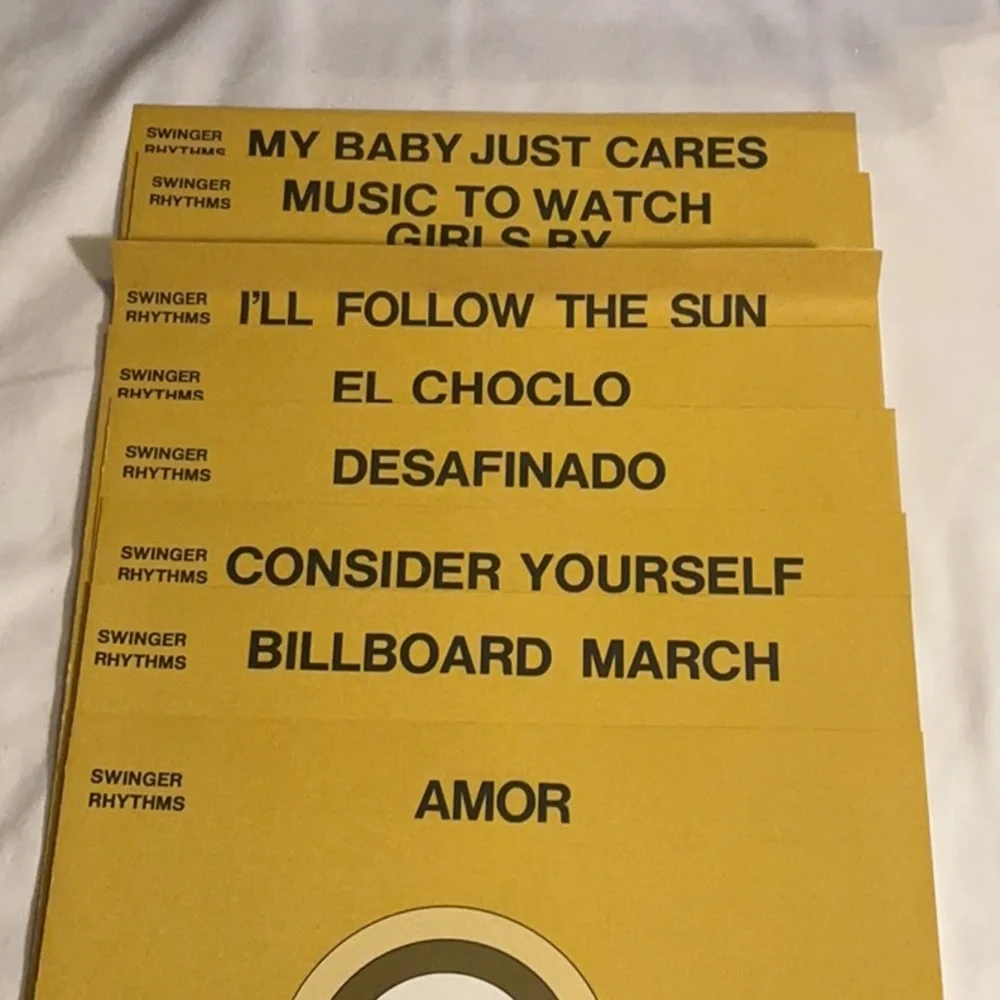 Vintage Swinger Organ Course — Black Box Cover almost complete set missing #50